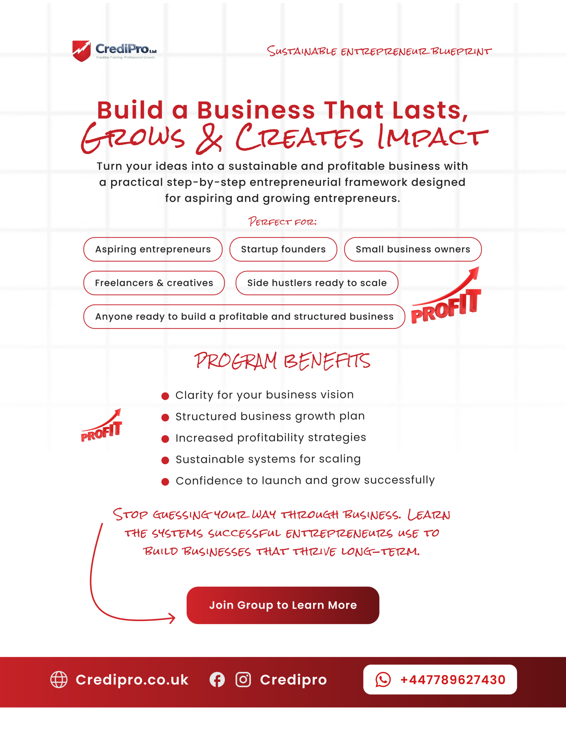 sustainable entrepreneur blueprint